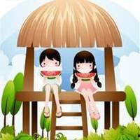 情侣头像吃瓜系列图片,甜蜜瞬间，趣味横生