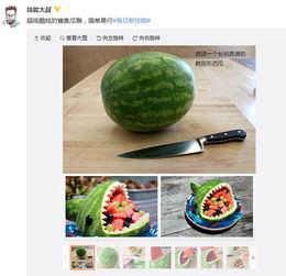 吃瓜炫酷图片大全,捕捉夏日清凉风采